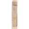 Ekena Millwork Traditional Slat Smooth Outlooker, Douglas Fir, 7 1/2"W x 28"D x 36"H OUT08X28X36TRA06SDF - alternate 2
